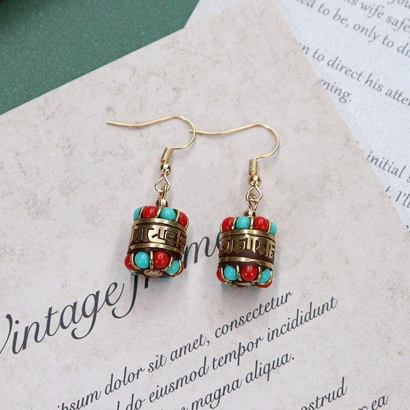 Wholesale Exotic Retro Alloy Earrings